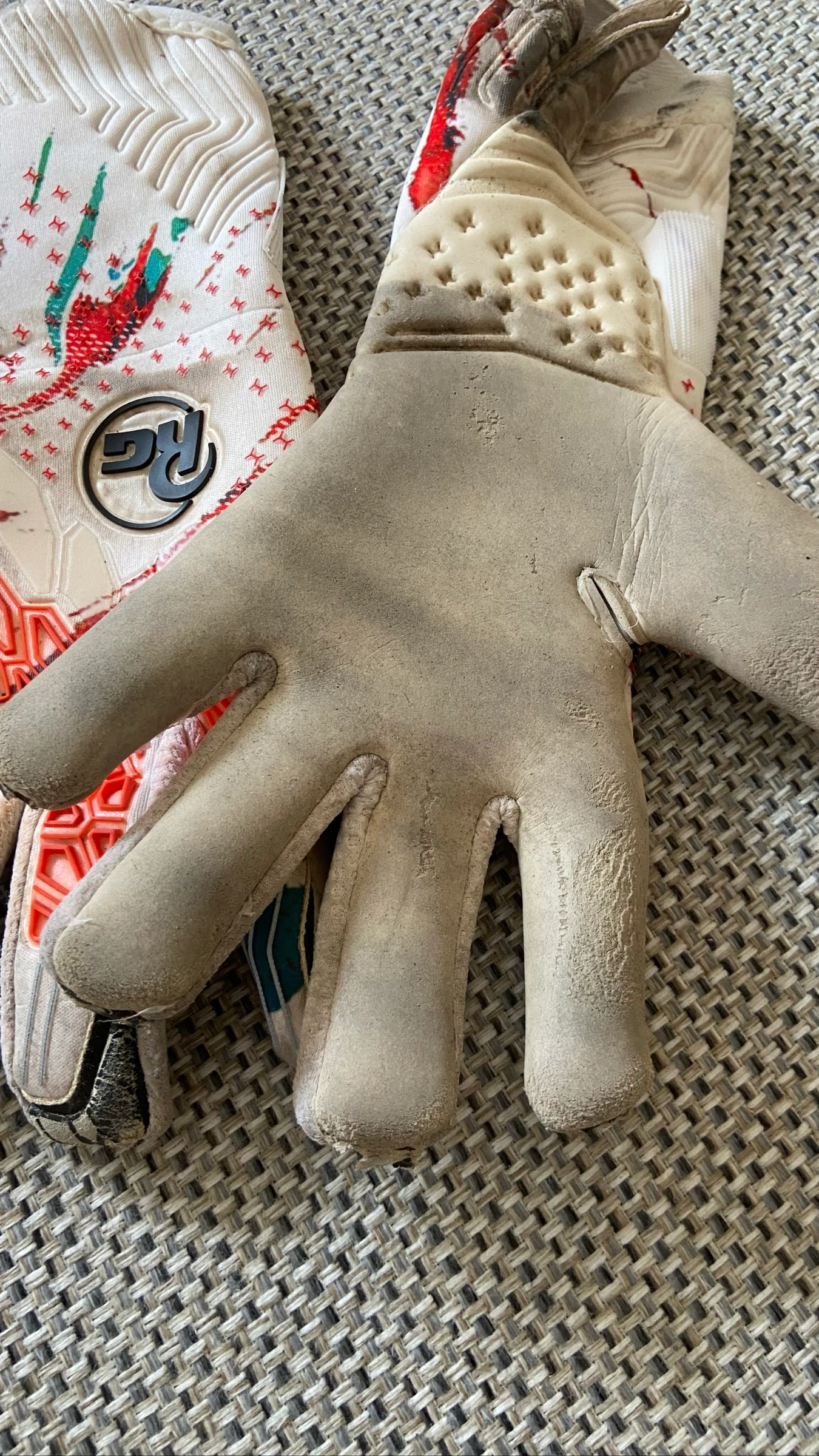 Guante de portero de fútbol RG Aversa Talla 10 – photo 7